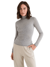 Glitter Langarmshirt mit Rollkragen Agena | Love Joy Victory