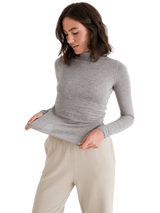 Glitter Langarmshirt mit Rollkragen Agena | Love Joy Victory