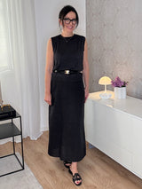 Round-Neck Glitter Shirt | Absolut Cashmere