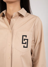 Blusenshirt mit Logo Stickerei | Coster Copenhagen