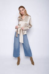 Seidenbluse Franja | Tonno & Panna