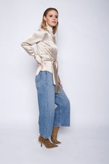 Seidenbluse Franja | Tonno & Panna