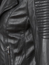 Lederjacke Eva Black | SCHYIA