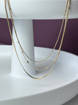 Kette dreireihig ZAG Bijoux