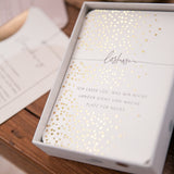 Das Glücksperiment Set | Buch + Kartenset