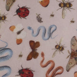 Cashmere Schal "JUNGLE DANCE" Taupe | Simone Bruns