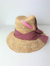 SARGES Crochet Raffia Hut | Ellen Paulssen