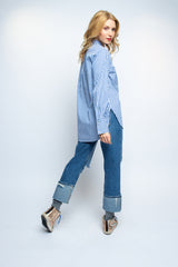 Hemdbluse gestreift | Emily van den Bergh