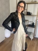 Lederjacke Eva Black | SCHYIA