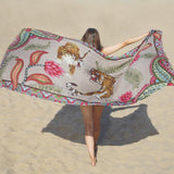 Cashmere Schal "Tiger Jungle"| Simone Bruns