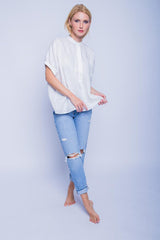 Leinen Bluse | Tonno & Panna