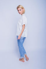 Leinen Bluse | Tonno & Panna