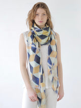 Ela Single Face Schal AZULEJO | Talking Walls