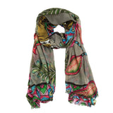 Cashmere Schal "Tiger Jungle"| Simone Bruns