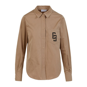 Blusenshirt mit Logo Stickerei | Coster Copenhagen