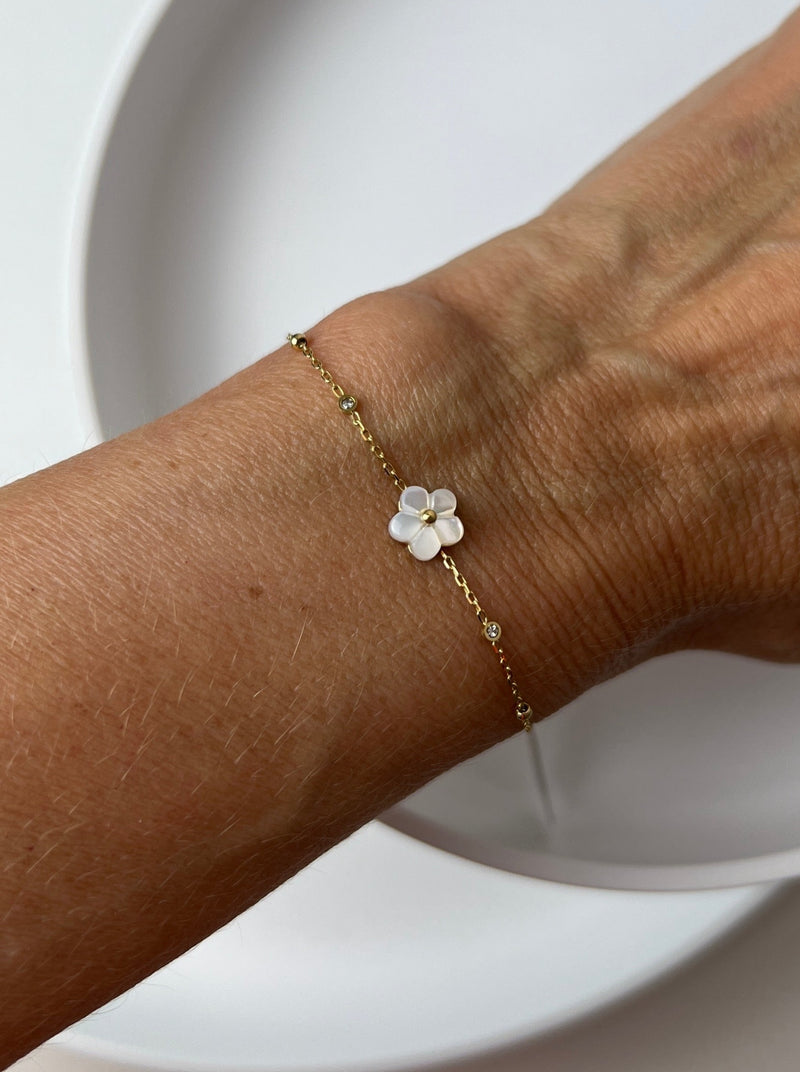Armband White Flower | ZAG Bijoux