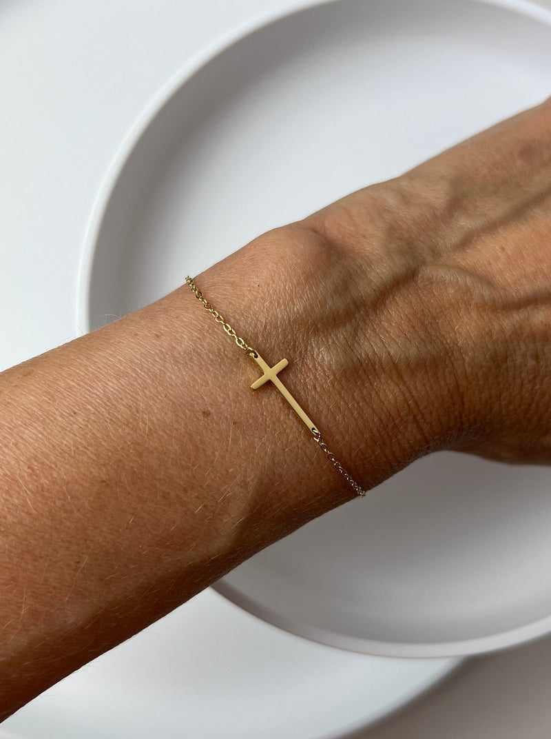 Armband Kreuz Gold | ZAG Bijoux