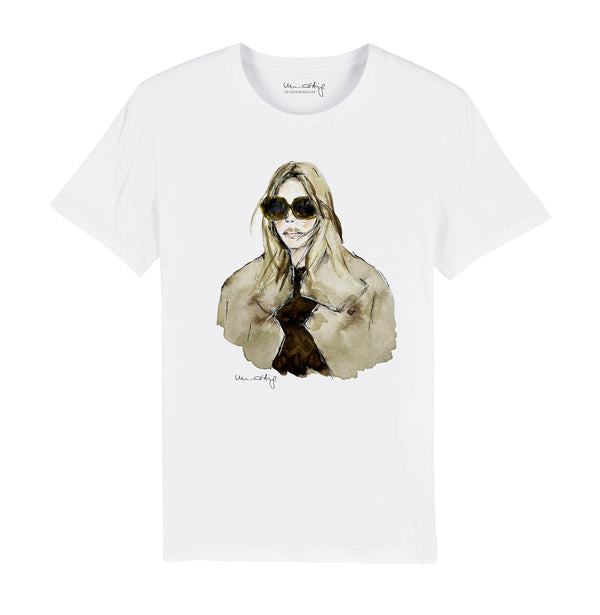 T-Shirt Woman with sunnies  | Un-Artig