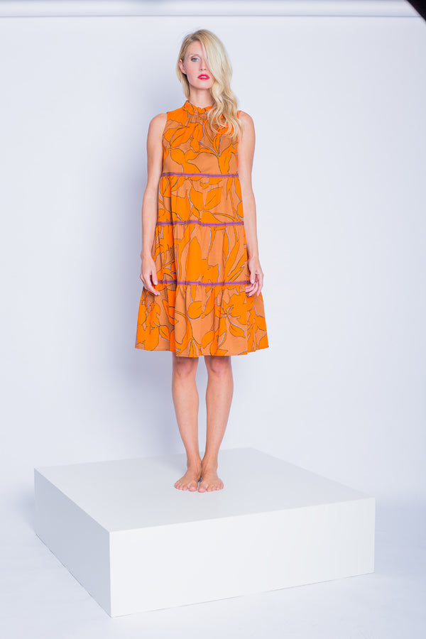 Kleid Sibel Orange | Tonno & Panna