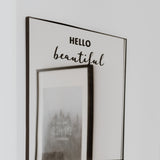 Wandsticker "Hello Beautiful" | Eulenschnitt